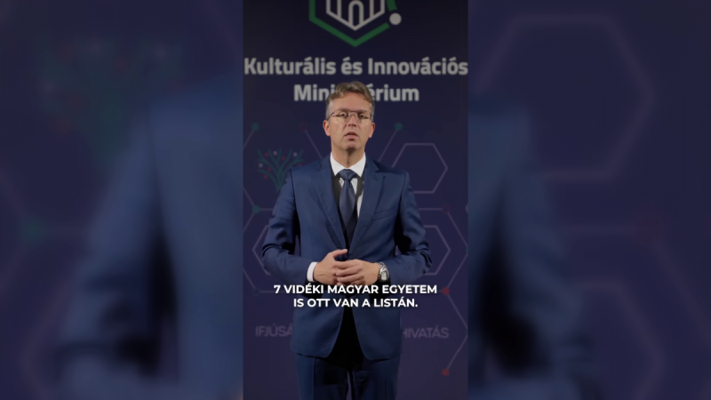 A magyar felsőoktatási intézmények kiemelkedő teljesítményt nyújtottak egy nemzetközi rangsorolásban, ami újabb bizonyítéka annak, hogy a hazai tudományos élet fejlődése és nemzetközi elismertsége folyamatosan növekszik. A részletekért nézd meg a videót!